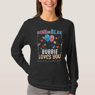 Pink or Blue Bubby Loves You Jewish Grandmother 2 T-Shirt