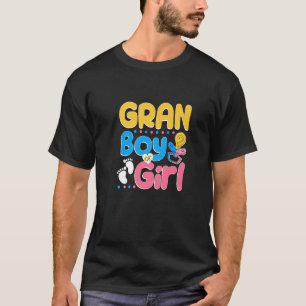 Pink or Blue Gran Loves You Best Grandma Ever Gran T-Shirt