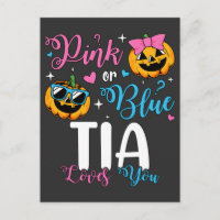 Pink Or Blue Tia Loves You Pumpkin Baby