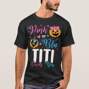 Pink Or Blue Titi Loves You Pumpkin Baby Men T-Shirt