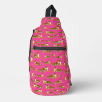 Pink Orange Jungle Tiger Animal Pattern School