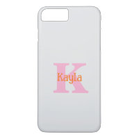 Pink Orange Light Grey Grey Custom Colour Cool