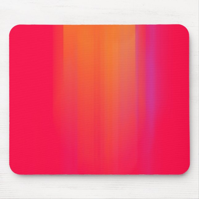 Pink & Orange Motion Blur: Mouse Mat (Front)