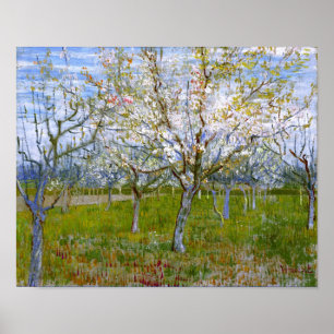Pink Orchard (F555) Van Gogh Fine Art Poster