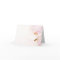 Pink Orchid Background greeting card