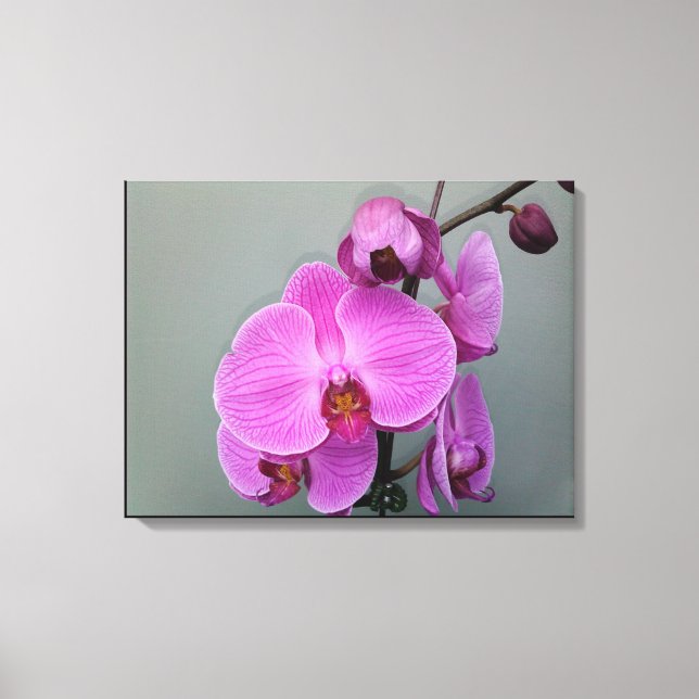 PINK ORCHID canvas (Front)