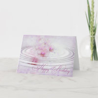 Pink Orchid Ripples for birthday