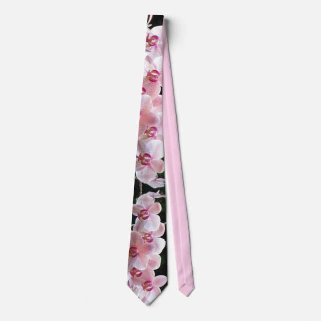 Pink Orchid Tie (Front)