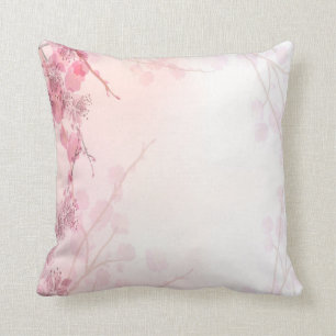 Pink Orchid Wedding Cushion