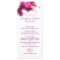 Pink Orchid Wedding Menu