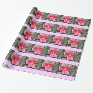 Pink Orchid Wrapping Paper