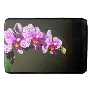 Pink Orchids Bath Mat