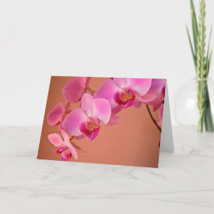 Pink Orchids Card