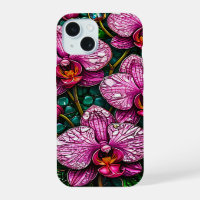 🌸Pink Orchids iPhone Case Floral Art For Her✨