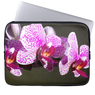 Pink Orchids Laptop Sleeve
