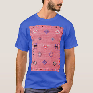 Pink Oriental Traditional Moroccan Style T-Shirt