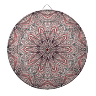 Pink Ornamental Dartboard
