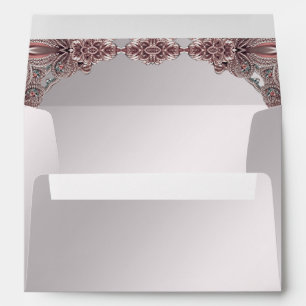 Pink Ornamental Envelope