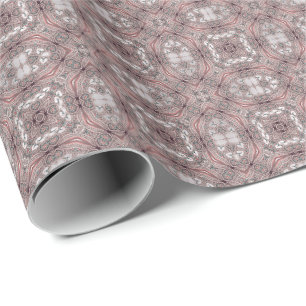 Pink Ornamental Wrapping Paper