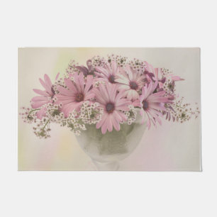 Pink Osteospernum Doormat