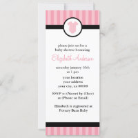 Pink Outfit Girl Baby Shower