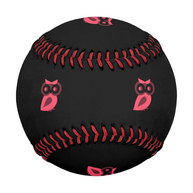 Pink Owl Baseball (Back)