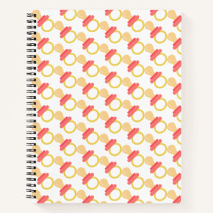 pink pacifier notebook