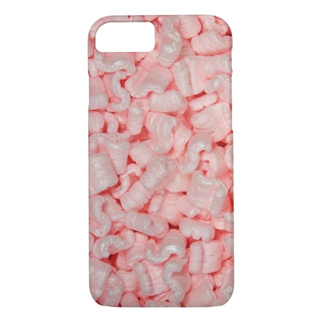 pink packing peanuts Case-Mate iPhone case (Back)