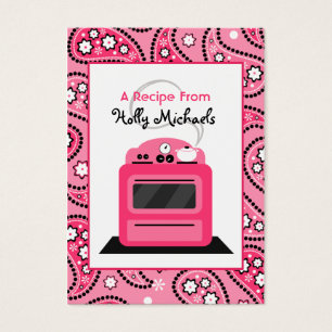 Pink Paisley & Retro Stove Recipe