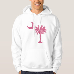 Pink Palmetto Moon Hoodie