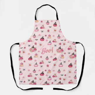 Pink Pampkin Apron