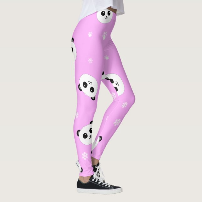 Pink Panda | Baby4Life | Panda Leggings (Right)