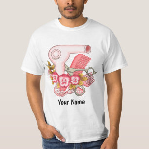 Pink Pansy Beautician  T-Shirt