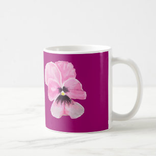 Pink Pansy Mug