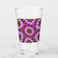 Pink pansy pattern