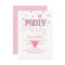 Pink Panty Party Invitation