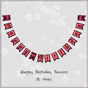 Pink Paper Crane Origami Cherry Blossom Bunting