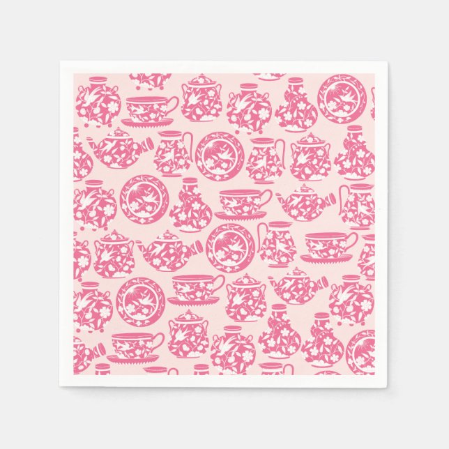 Pink Paper Napkins (Front)