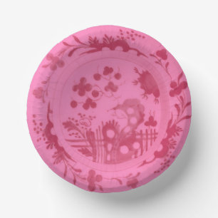 Pink Paper Plate