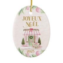 Pink Paris Café Joyeux Noël