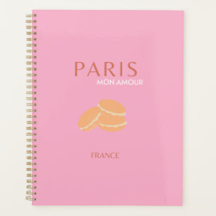 Pink Paris Travel Art Retro Art Preppy Art Decor Planner