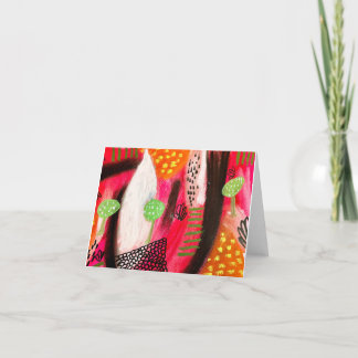 Pink Park Thank You Card