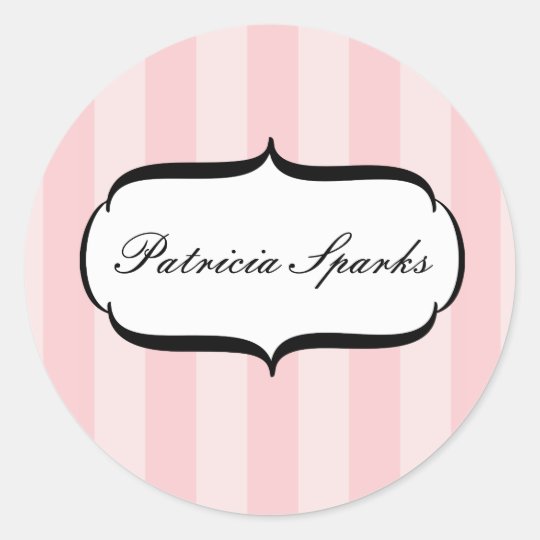 Pink Parlour Personalised Sticker
