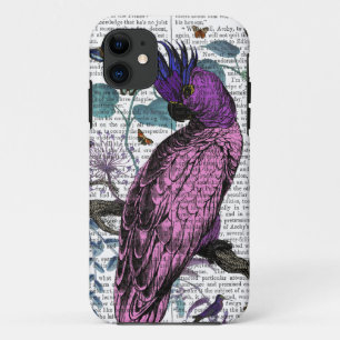 Pink Parrot iPhone 11 Case