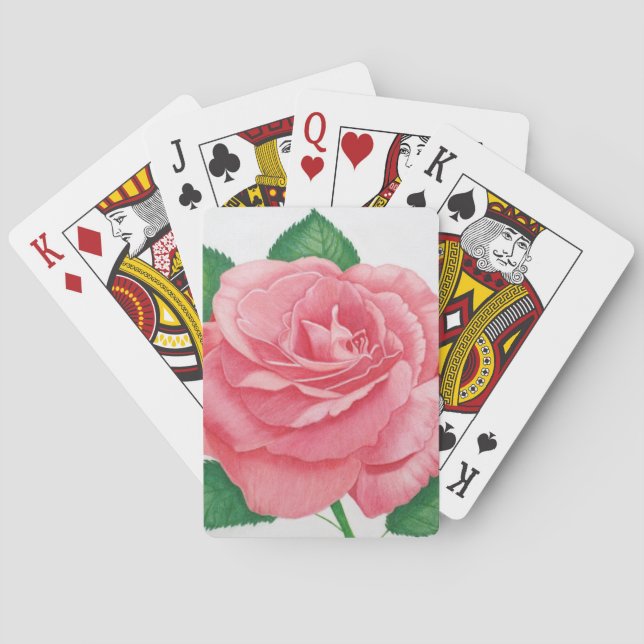 Pink Passion Playing Cards (Back)