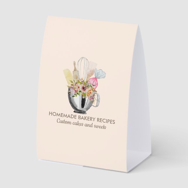 Pink Pastel Bakery pastry hand tools (Front)