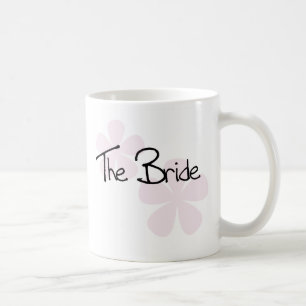 Pink Pastel Flowers The Bride Coffee Mug