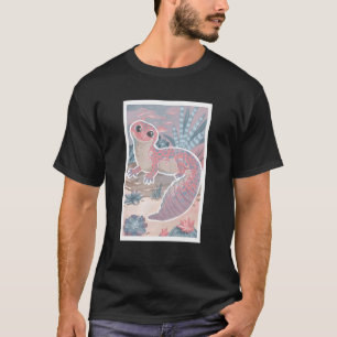 Pink Pastel Leopard Gecko Pet Lizard Cute Reptile T-Shirt