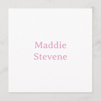 PINK PASTEL NAME YEAR TRENDY MODERN TEMPLATES