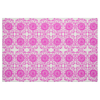 pink pattern fabric